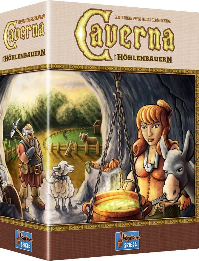 Boîte du jeu : Caverna – Die Höhlenbauern