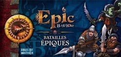 Boîte du jeu : Epic BattleLore : Batailles épiques