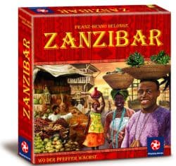 Boîte du jeu : Zanzibar