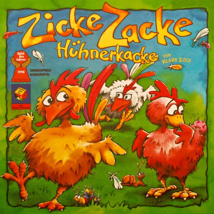 Boîte du jeu : Zicke Zacke Hühnerkacke