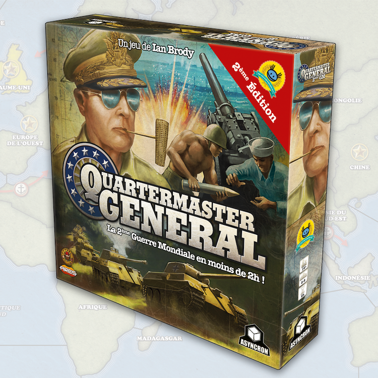 Boîte du jeu : Quartermaster General - 2ème édition