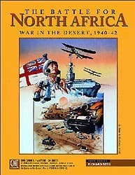 Boîte du jeu : The Battles for North Africa