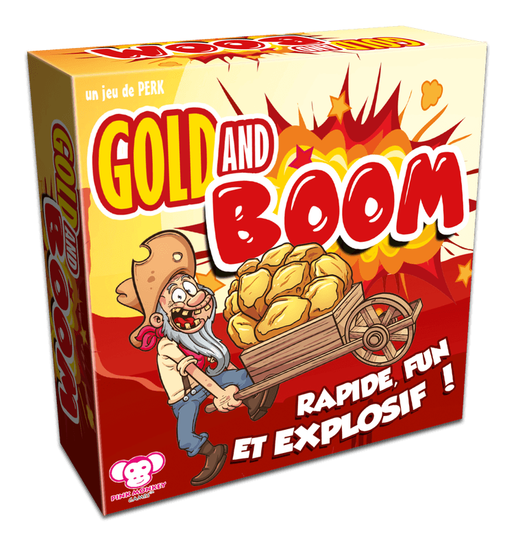 Boîte du jeu : Gold and Boom