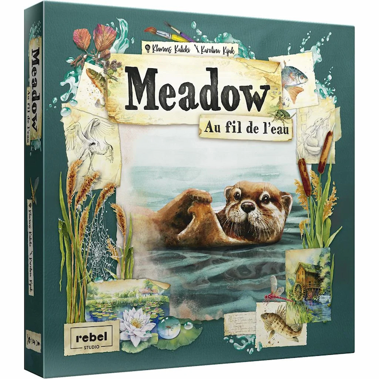 Boîte du jeu : Meadow : Au fil de l'eau