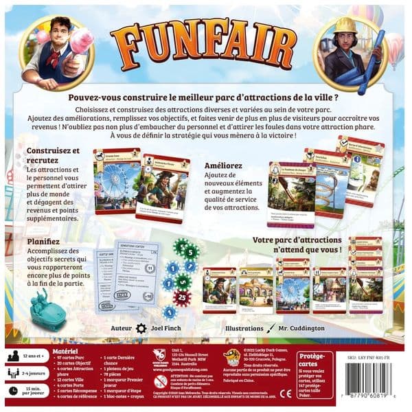Boîte du jeu : Funfair