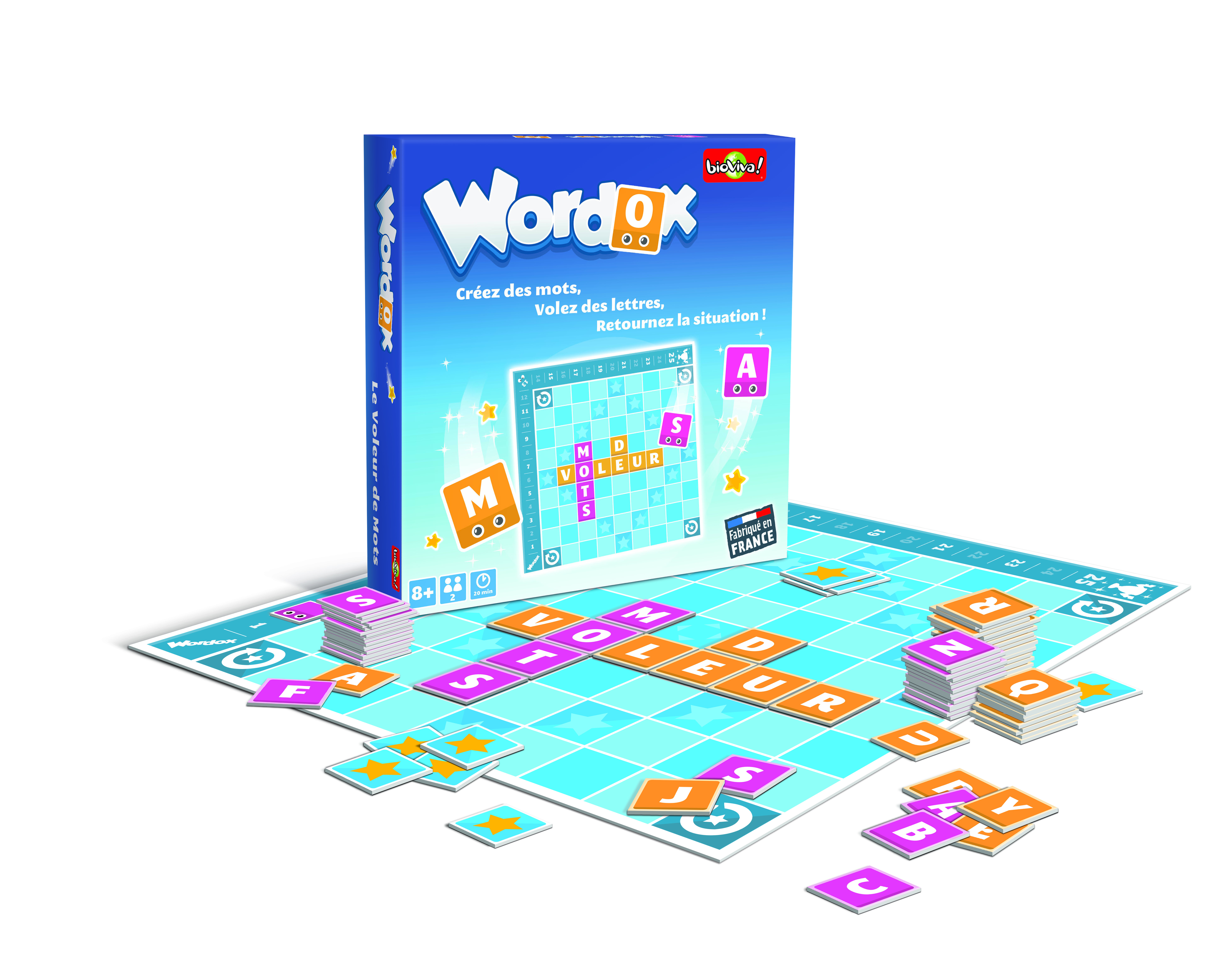 Boîte du jeu : Wordox