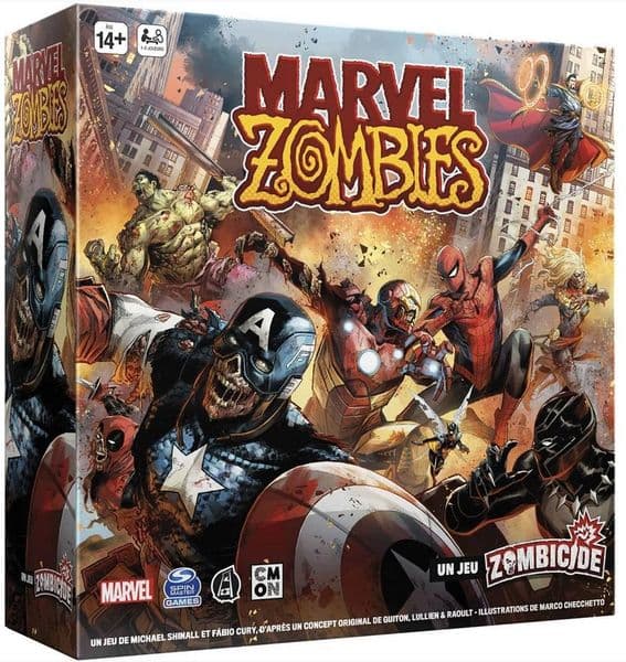 Boîte du jeu : Marvel Zombies - Un Jeu Zombicide