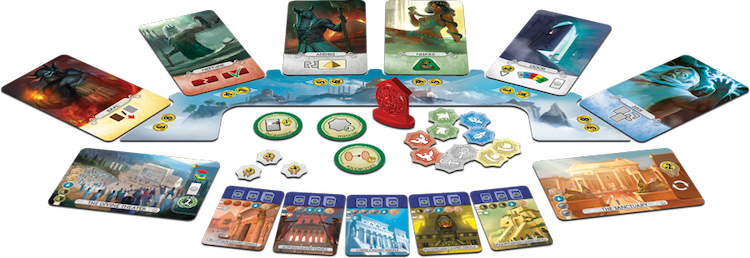 Boîte du jeu : 7 Wonders Duel - Extension "Panthéon"