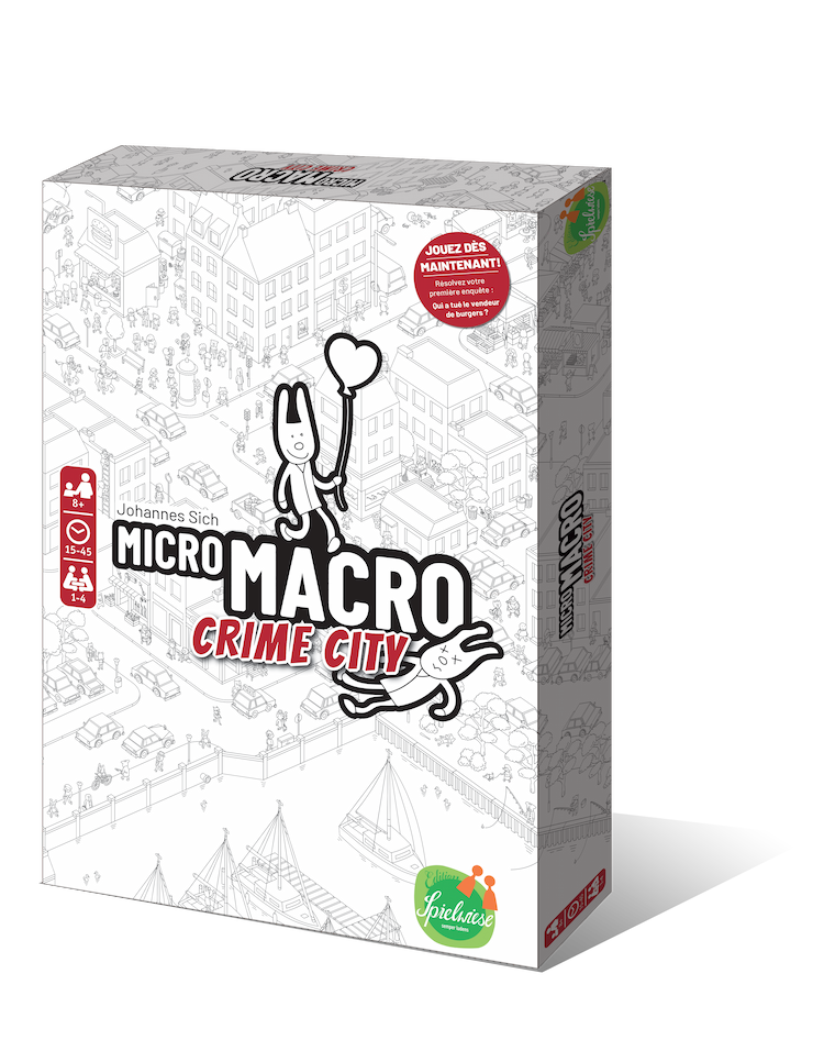 Boîte du jeu : MicroMacro Crime City