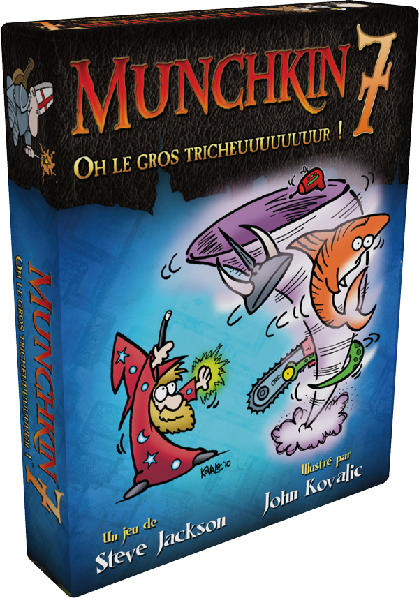 Boîte du jeu : Munchkin 7 : Oh le Gros Tricheur !