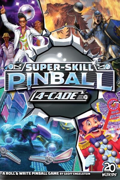 Boîte du jeu : Super-Skill Pinball: 4-Cade