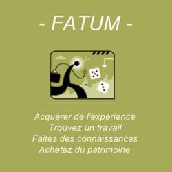 Boîte du jeu : Fatum