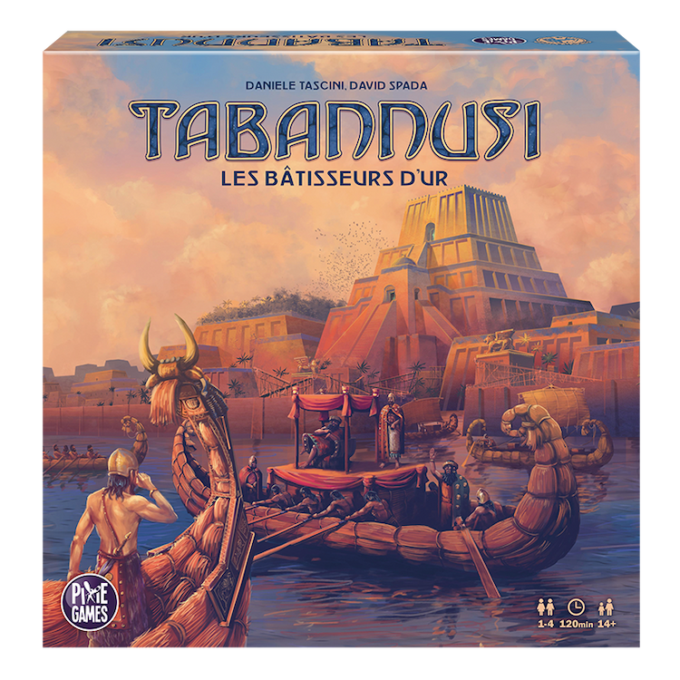 Boîte du jeu : Tabannusi - Les Bâtisseurs d'Ur