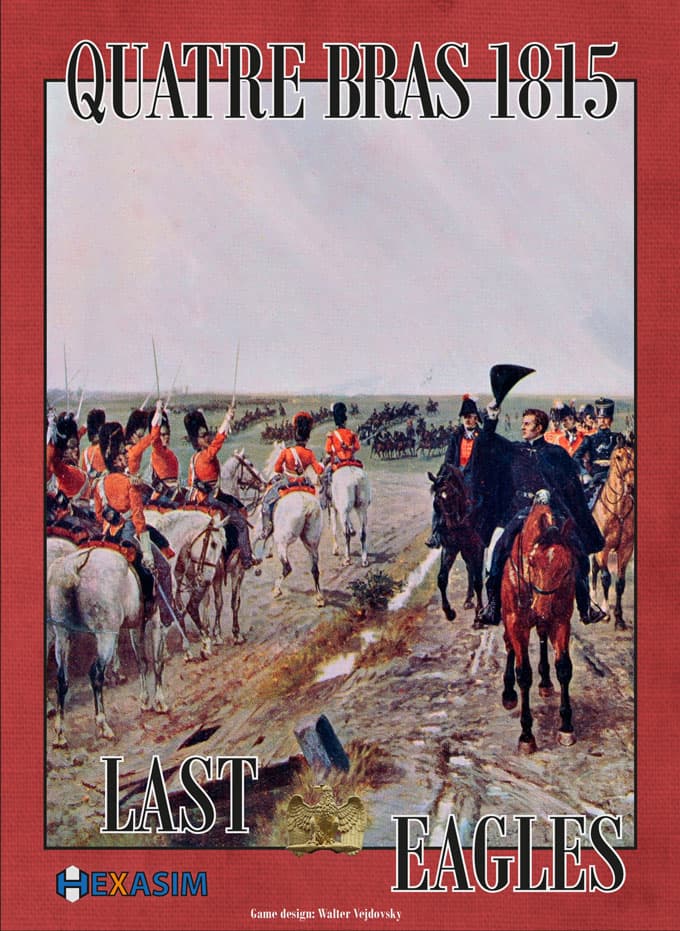 Boîte du jeu : Quatre Bras 1815 Last Eagles