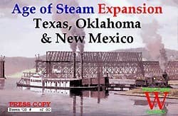 Boîte du jeu : Age of Steam : Texas, Oklahoma & New Mexico