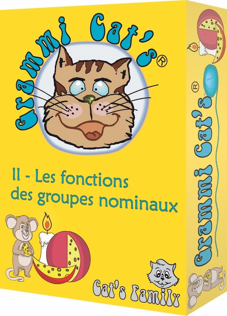 Boîte du jeu : Grammi Cat's 2 - Les fonctions des groupes nominaux