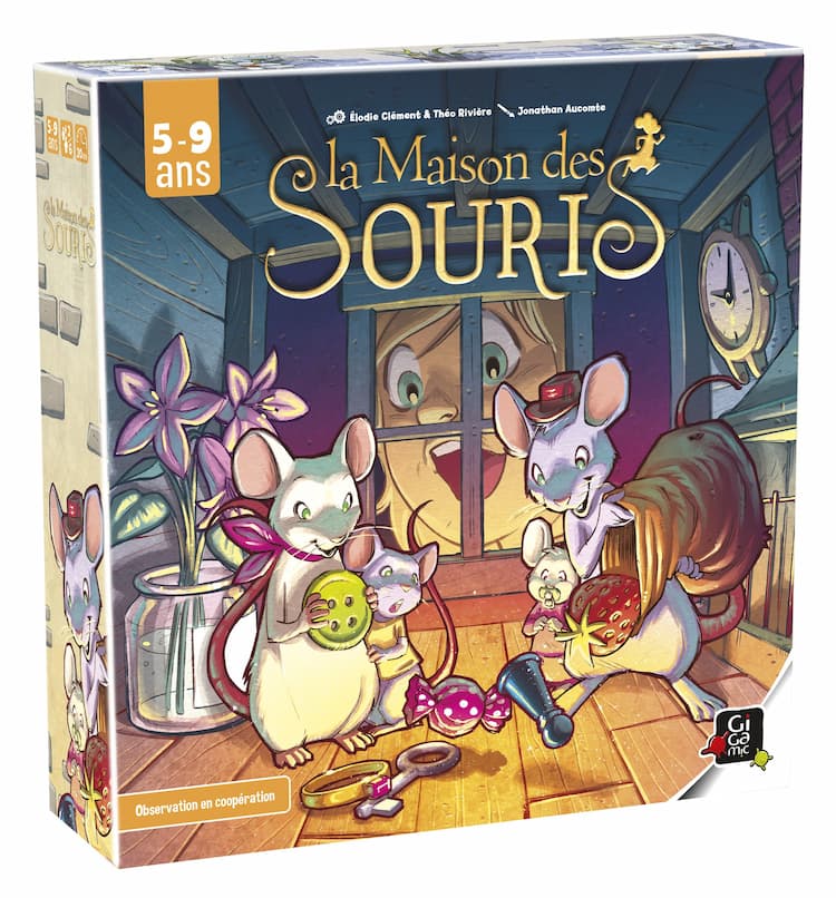 Boîte du jeu : La Maison des souris