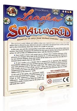 Boîte du jeu : Small world : Les Chefs de Small World