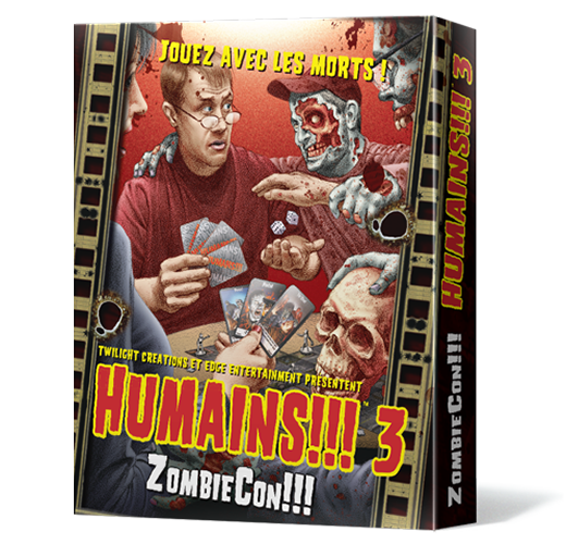 Boîte du jeu : Humains !!! 3 - ZombieCon !!!