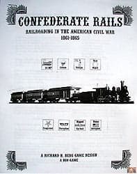 Boîte du jeu : Confederate Rails