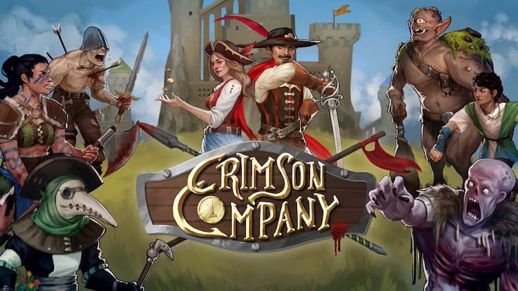 Boîte du jeu : Crimson Company