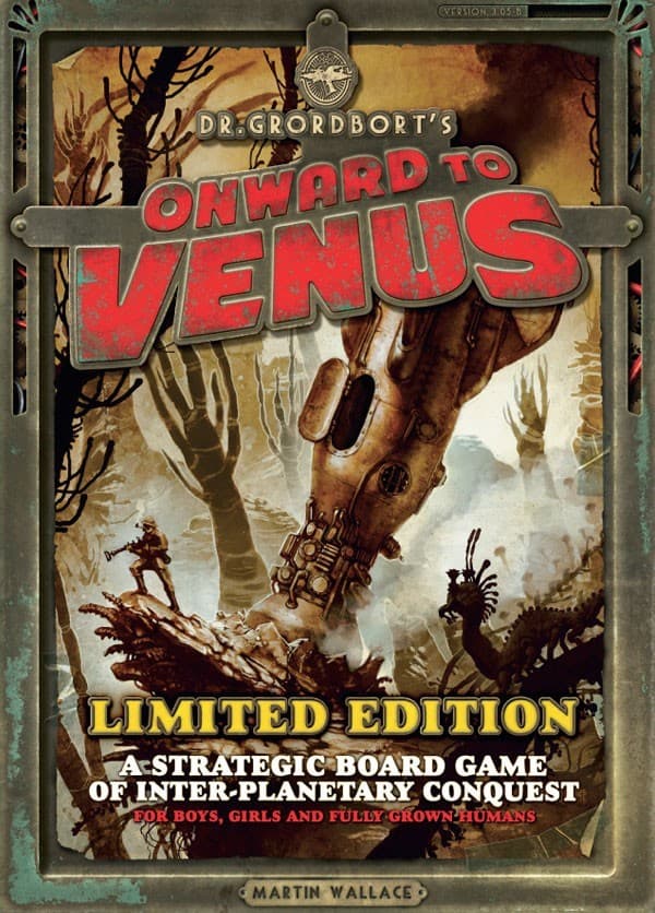 Boîte du jeu : Onward to Venus