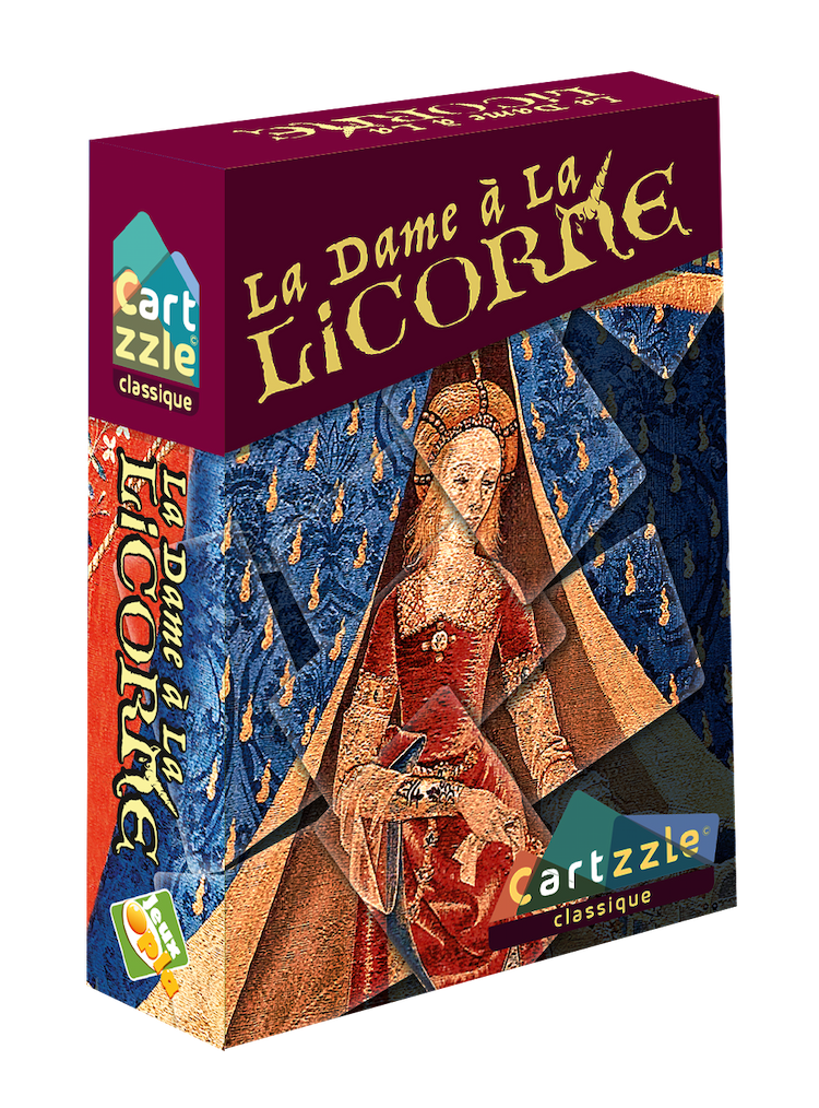 Boîte du jeu : Cartzzle - La Dame à la Licorne