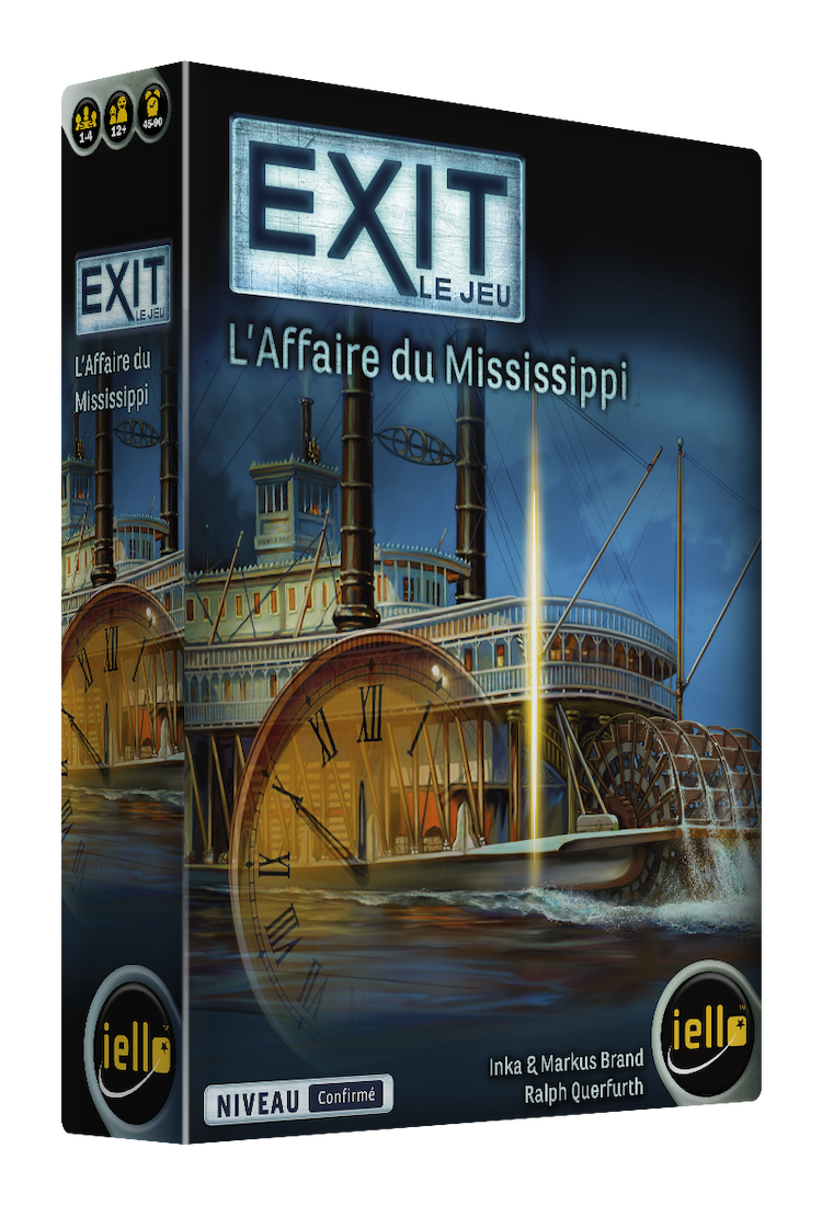 Boîte du jeu : EXIT - L'Affaire du Mississippi