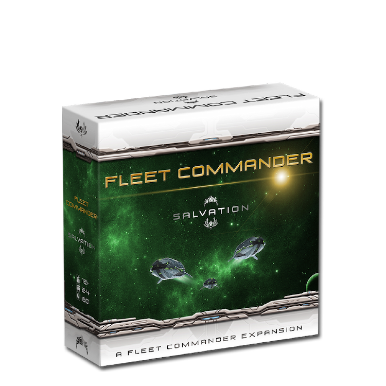Boîte du jeu : Fleet Commander - Salvation
