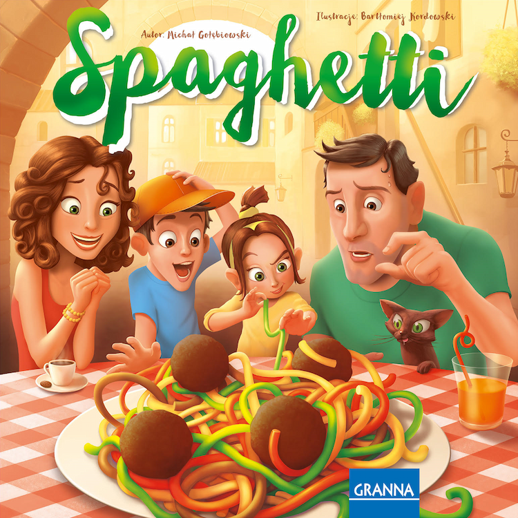 Boîte du jeu : Spaghetti
