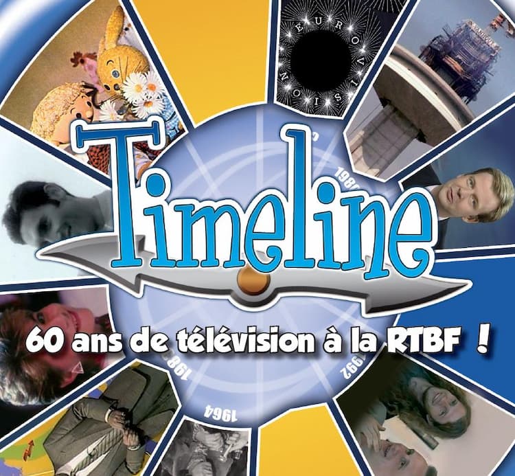 Boîte du jeu : Timeline - 60 ans de télévision à la RTBF