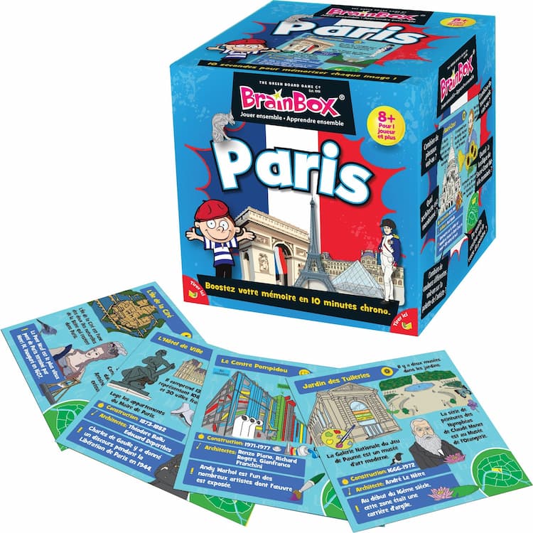 Boîte du jeu : Brainbox : Paris
