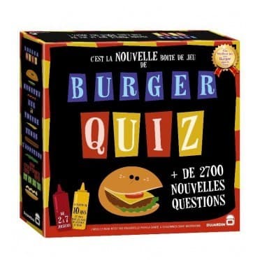 Boîte du jeu : Burger Quiz