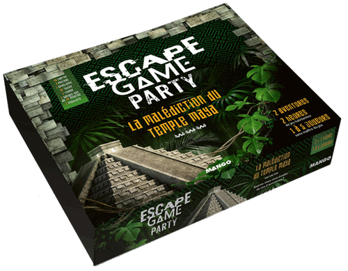 Boîte du jeu : Escape Game Party - La Malédiction Du Temple Maya