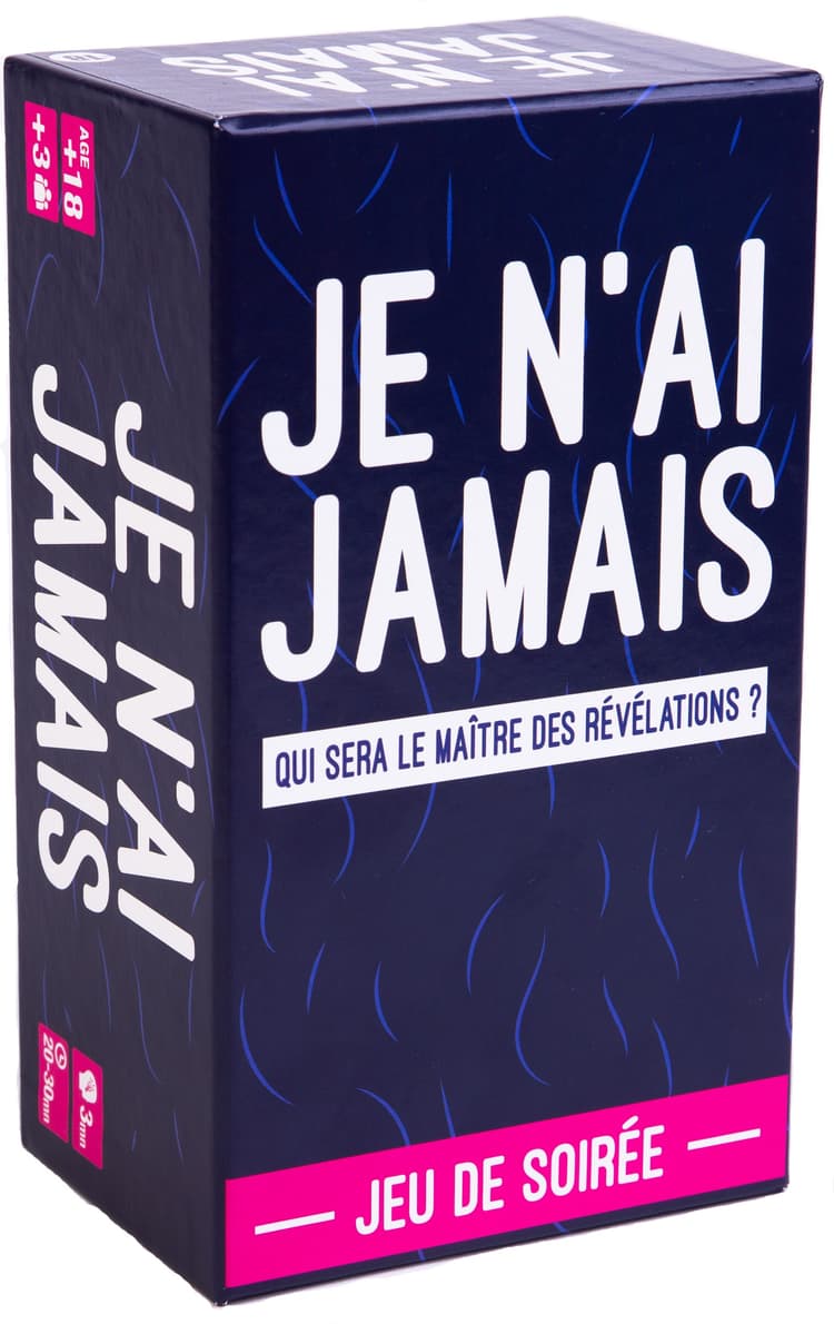 Boîte du jeu : Je n'ai Jamais