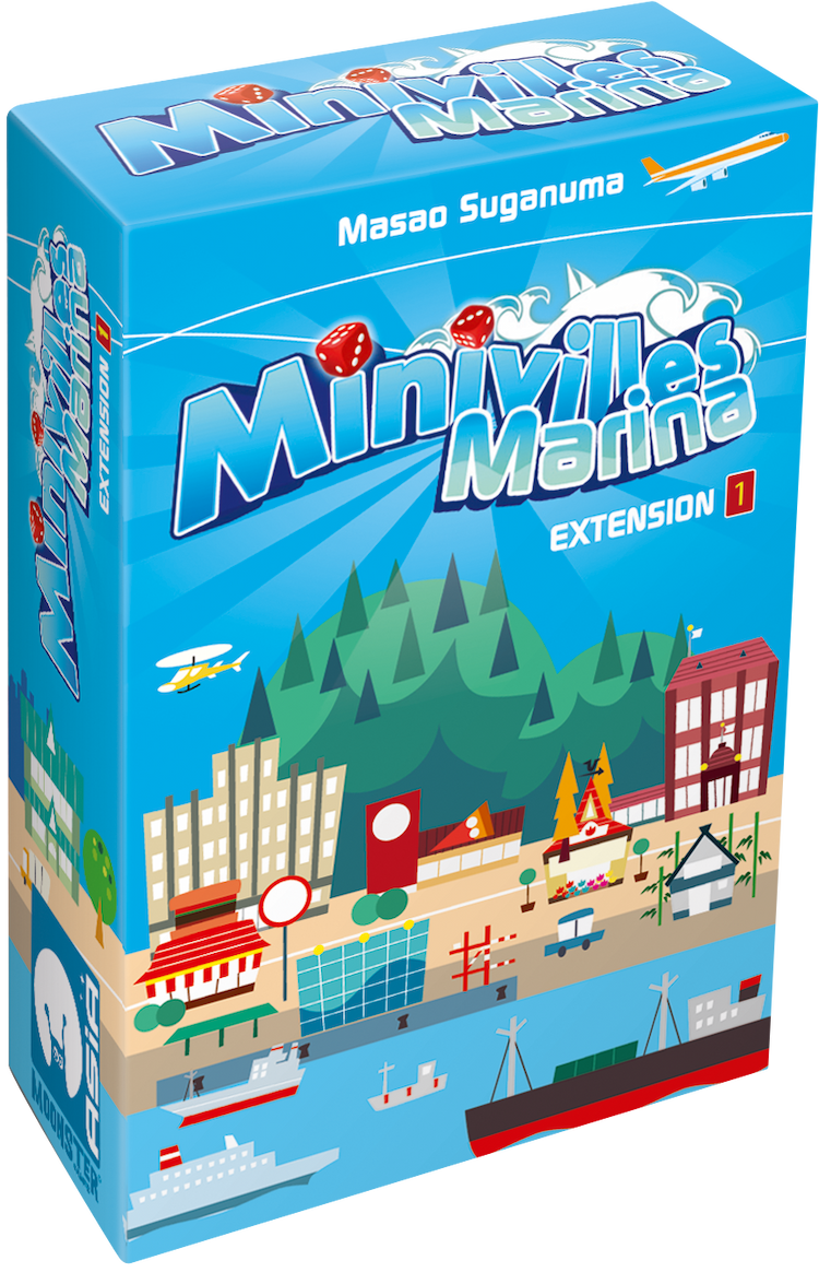 Boîte du jeu : Minivilles Marina