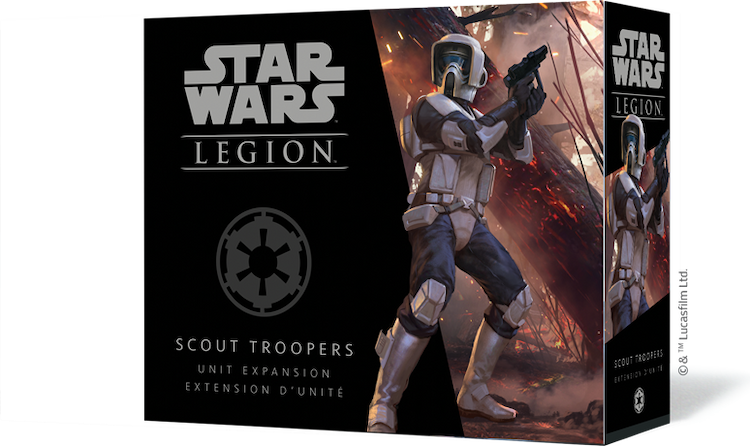 Boîte du jeu : Star Wars Légion : Scout Troopers