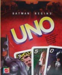 Boîte du jeu : Uno - Batman Begins