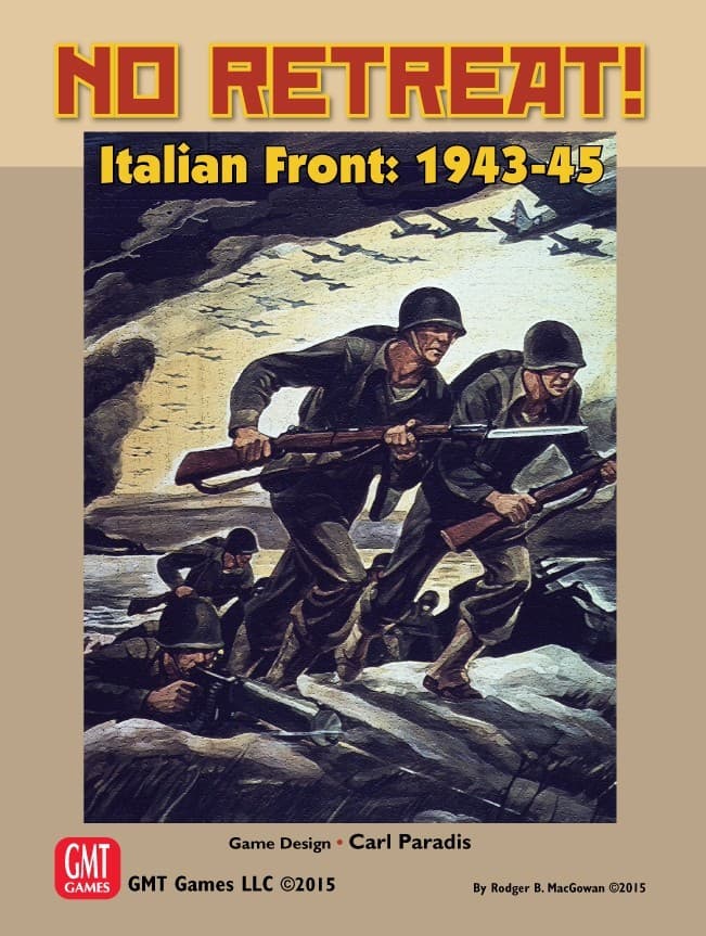 Boîte du jeu : NO RETREAT! Italian Front 1943-45