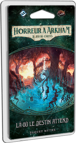 Boîte du jeu : Horreur à Arkham : Le Jeu de Cartes - Là où le destin attend