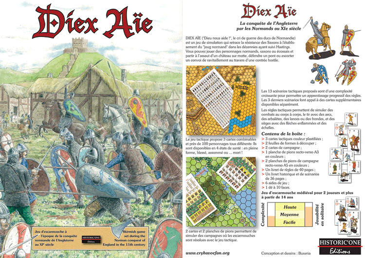 Boîte du jeu : DIEX AÏE