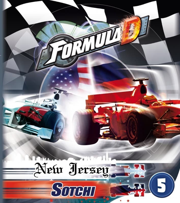 Boîte du jeu : Formula D Extension n°5 Sotchi / New Jersey
