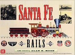 Boîte du jeu : Santa Fe Rails