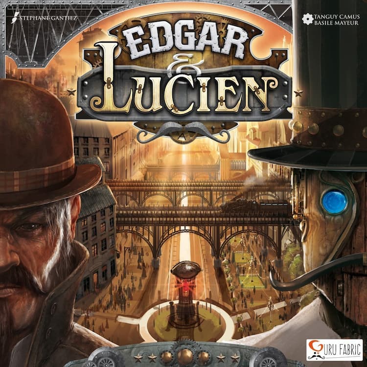 Boîte du jeu : Edgar & Lucien