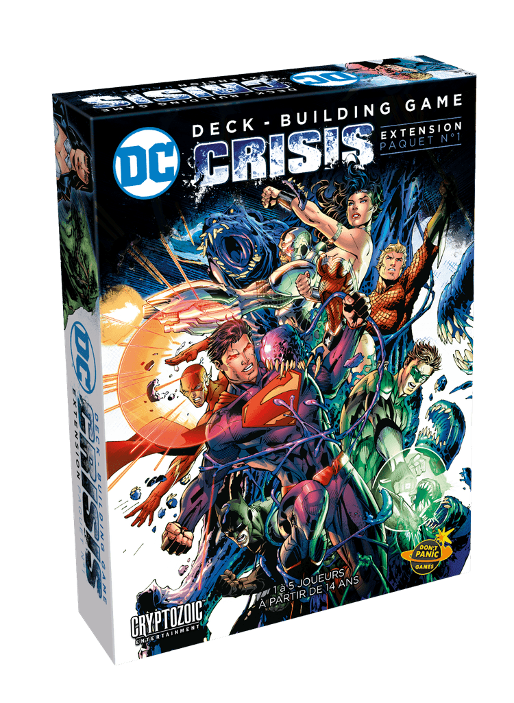 Boîte du jeu : Crisis - DC Comics extension paquet N°1