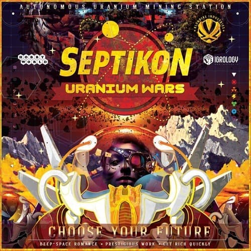 Boîte du jeu : Septikon: Uranium Wars
