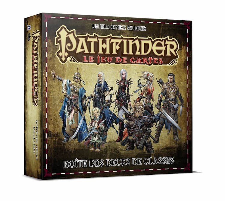 Boîte du jeu : Pathfinder le jeu de cartes Boîte de decks de classe