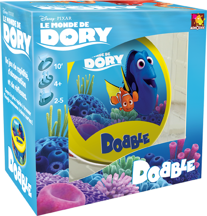 Boîte du jeu : Dobble le monde de Dory