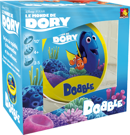 Boîte du jeu : Dobble le monde de Dory