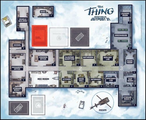 Boîte du jeu : The Thing: Infection at Outpost 31